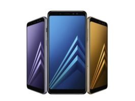 Samsung Galaxy A8 (2018), Galaxy A8 + (2018) revelado com duas câmeras selfie, Infinity Displays