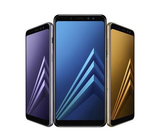 Samsung Galaxy A8 (2018), Galaxy A8 + (2018) revelado com duas câmeras selfie, Infinity Displays