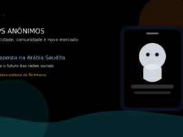Fizz aposta na Arábia Saudita e reacende o debate sobre apps anônimos nas redes sociais Ilustração editorial sobre app anônimo e redes sociais na Arábia Saudita