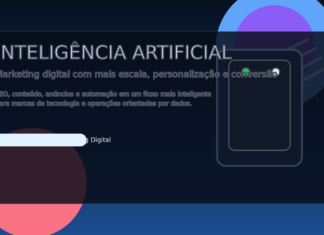 Imagem destacada sobre inteligência artificial no marketing digital