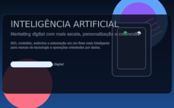 Imagem destacada sobre inteligência artificial no marketing digital