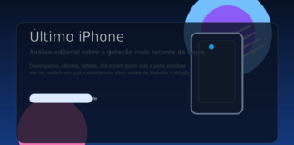 Imagem destacada sobre o último iPhone da Apple