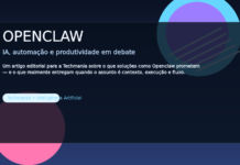 Imagem destacada sobre Openclaw e IA